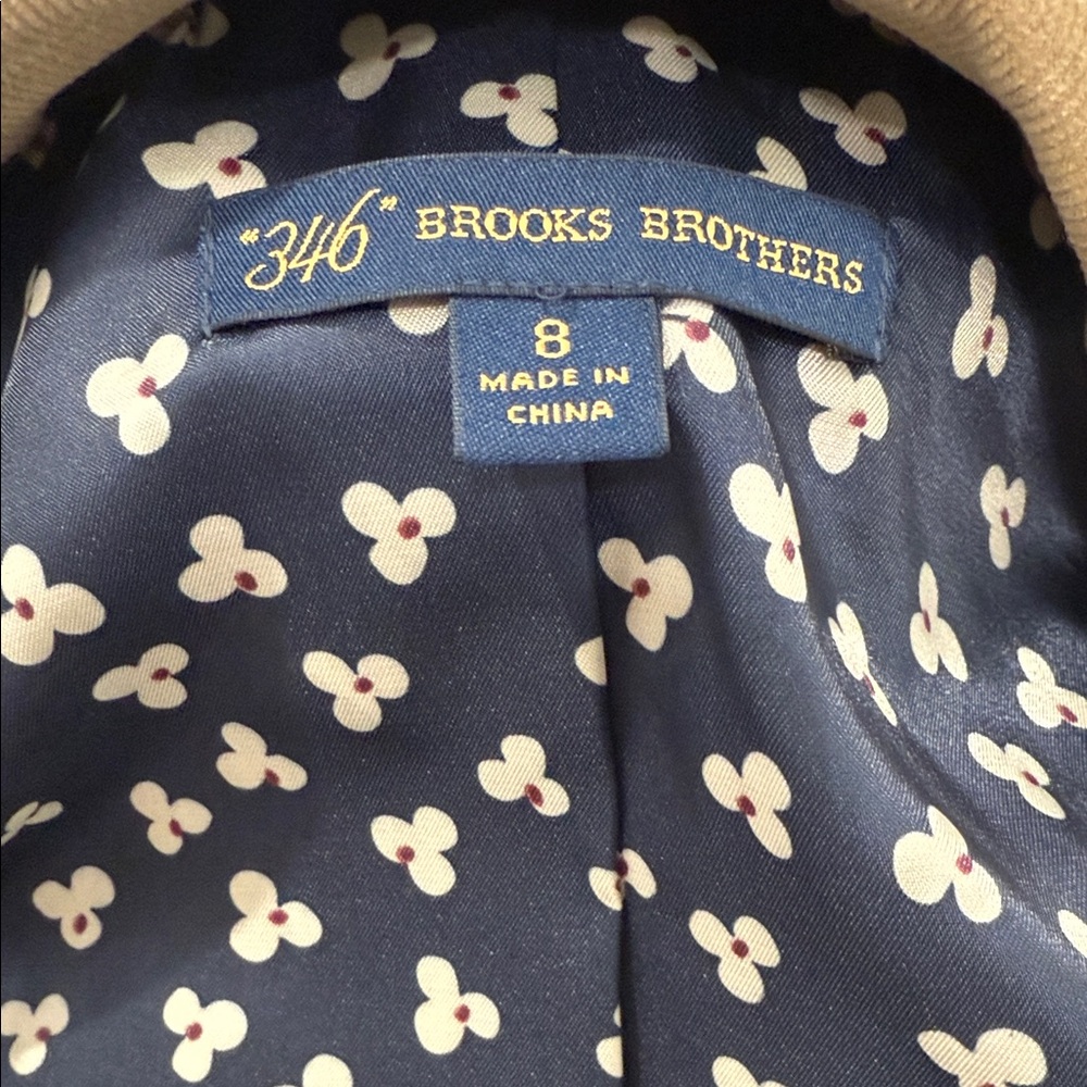 Brooks Brothers Camel Women's Blazer - Picture 5 of 6